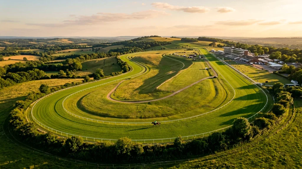Epsom Oaks one mile four furlongs distance track