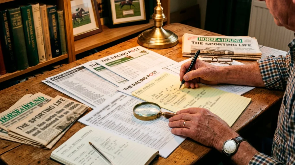 Racing form analyst reviewing Oaks betting trends 2020-2026