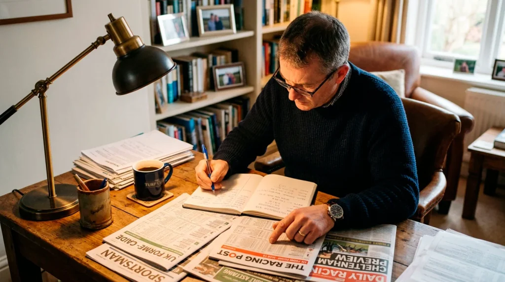 Racing analyst studying Oaks speed figures and Timeform ratings